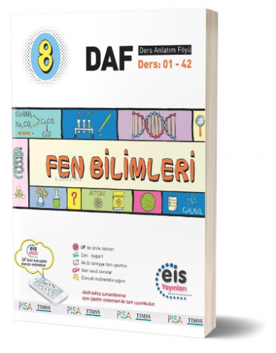 EIS - 8.Sınıf - DAF - Fen Bilimleri | Kolektif | Eis Yayınları