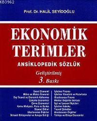 Ekonomik Terimler; Ansiklopedik Sözlük (geliştirilmiş 3. Baskı) | Hali