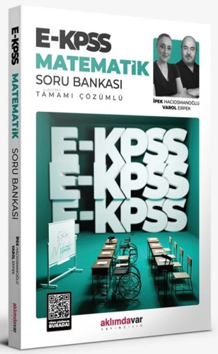 EKPSS Matematik Soru Bankası Çözümlü | İpek Hacıosmanoğlu | Aklımdavar