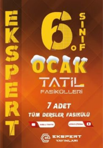 Ekspert 6, Sınıf Ocak Tatil Fasikülleri | Kolektif | Ekspert Yayınları