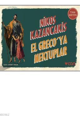 El Greco'ya Mektuplar (Mini Kitap) | Nikos Kazancakis | Can Yayınları