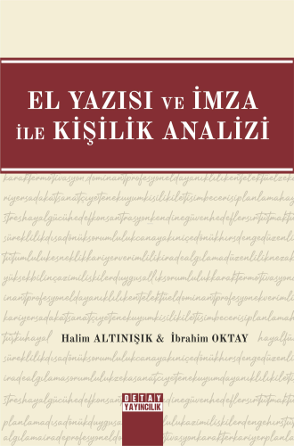 El Yazısı ve İmza İle Kişilik Analizi | Halim Altınışık | Detay Yayınc