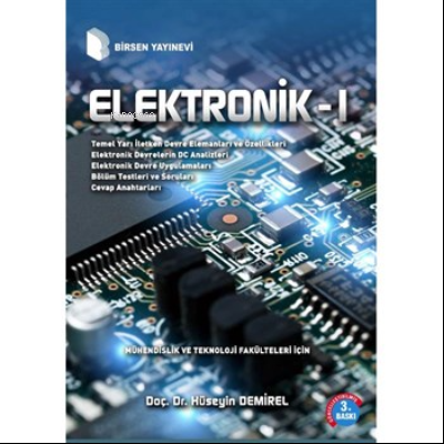 Elektronik 1; Mühendislik ve Teknoloji Fakülteleri İçin | Hüseyin Demi