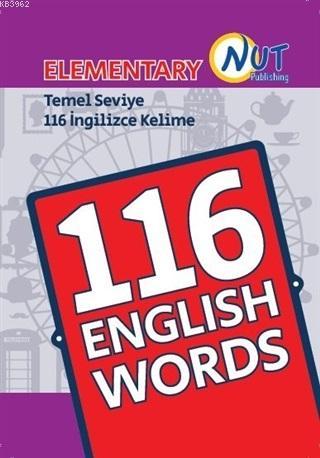 Elementary 116 English Words Kartları | Kolektif | Nut Publishing