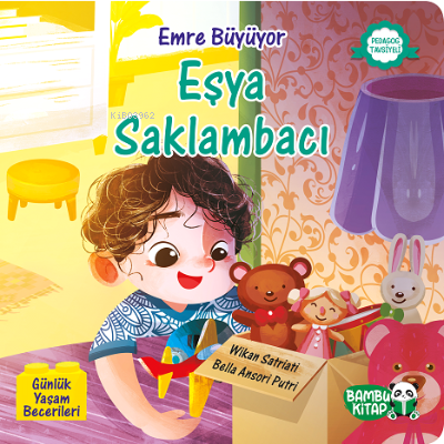 Emre Büyüyor – Eşya Saklambacı | Wikan Satriati | Bambu Kitap