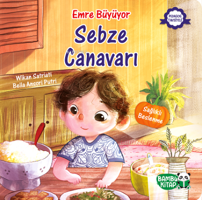 Emre Büyüyor – Sebze Canavarı | Wikan Satriati | Bambu Kitap