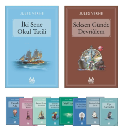 En Çok Okunan 10 Jules Verne Eseri | Jules Verne | Arkadaş Yayınları