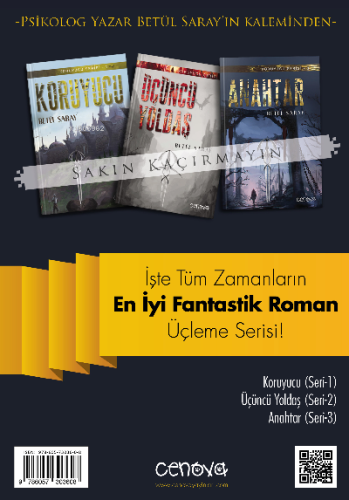 En İyi Fantastik Roman Üçleme Serisi (3 kitap) | Betül Saray | Cenova 