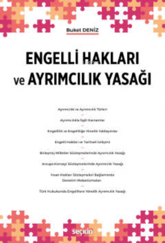 Engelli Hakları ve Ayrımcılık Yasağı | Buket Deniz | Seçkin Yayıncılık