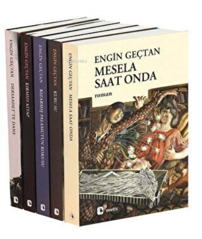 Engin Geçtan Edebiyat Seti 5 Kitap Takım - Hediyeli | Engin Geçtan | M