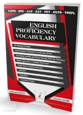 English Proficiency Vocabulary | Gürcan Günay | Pelikan Yayınevi