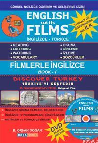 English With Films - Book: 1; İngilizce Türkçe (DVD Film Hediyeli) | B