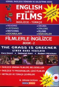 English With Films - Book: 2; İngilizce Türkçe (DVD Film Hediyeli) | B