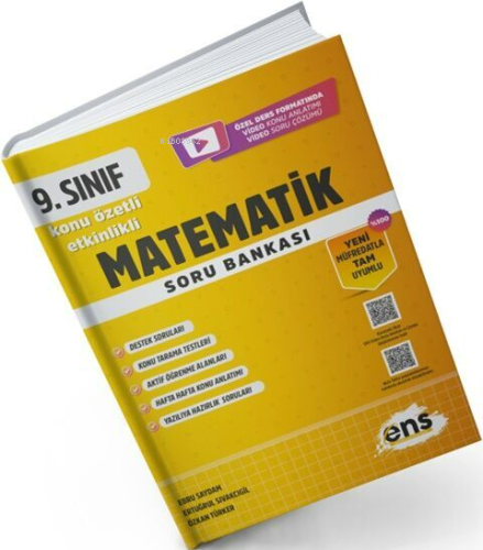 ENS Yayıncılık 9. Sınıf Matematik Etkinlikli Soru Bankası | Özkan Türk