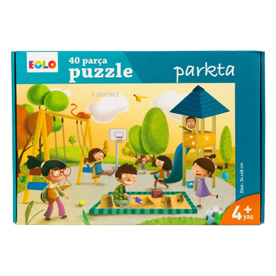 Eolo 40 Parça Puzzle Parkta | Kolektif | Eolo Yayıncılık