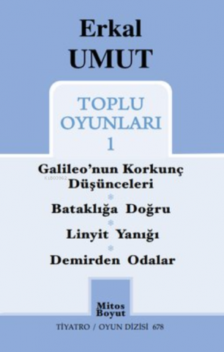 Erkal Umut - Toplu Oyunları 1 | Erkal Umut | Mitos Boyut Yayınları