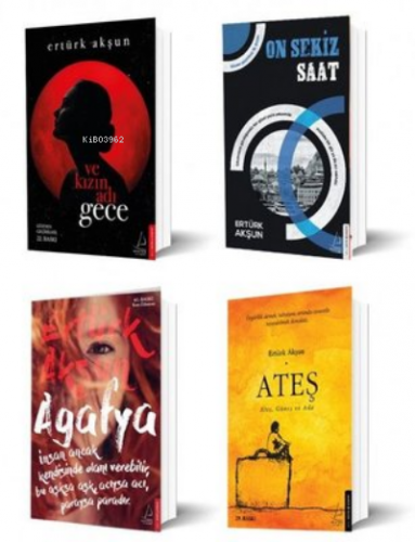 Ertürk Akşun Seti - 4 Kitap Takım | Ertürk Akşun | Destek Yayınları