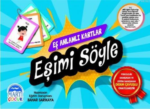 Eş Anlamlı Kartlar – Eşimi Söyle | Bahar Sarıkaya | Martı Çocuk Yayınl