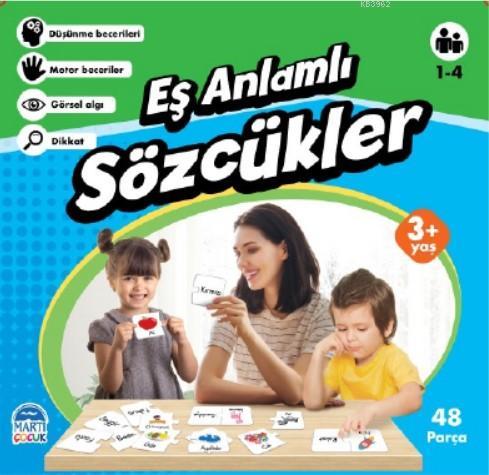 Eş Anlamlı Sözcükler - Eğitici Yapboz | Kolektif | Martı Çocuk Yayınla