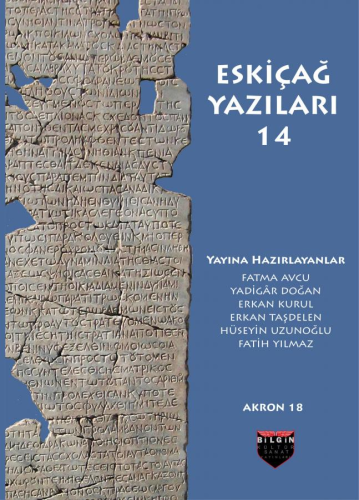 Eskiçağ Yazıları 14 | Fatma Avcu | Bilgin Kültür Sanat