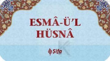 Esma-u'l Hüsna | Kolektif | Şifa Yayınevi