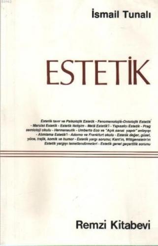 Estetik | İsmail Tunalı | Remzi Kitabevi