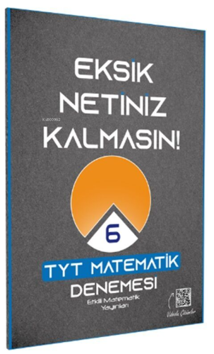 Etkili Matematik Yayınları TYT Etkili Matematik Eksik Netiniz Kalmasın