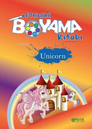 Etkinlikli Boyama Kitabı Unicorn | Kolektif | Fark Yayınları