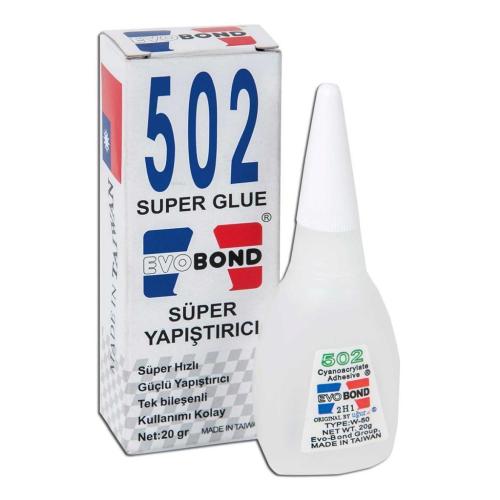 Evobond Yapiştirici 502 20Gr | | Karışık Eksikler