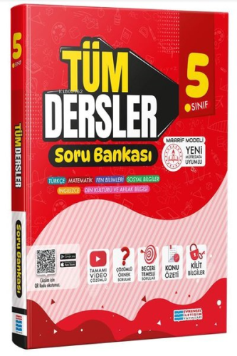 Evrensel İletişim Yayınları 5. Sınıf Tüm Dersler Soru Bankası | Kolekt