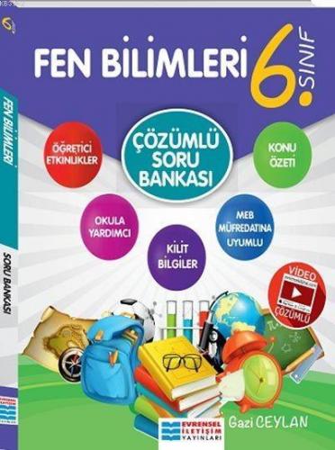 Evrensel İletişim Yayınları 6. Sınıf Fen Bilimleri Çözümlü Soru Bankas