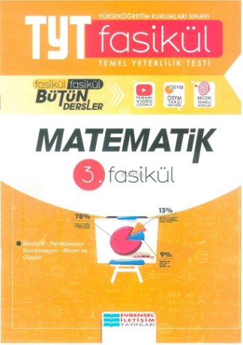 Evrensel İletişim Yayınları Tyt Matematik 3. Fasikül | Kolektif | Evre