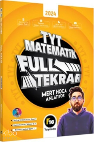 F10 Yayınları TYT Matematik Full Tekrar Video Ders Kitabı | Mert Güven