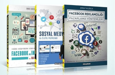 Facebook Instagram ve Sosyal Medya Reklamcılıgı Eğitim Seti - 3 Kitap 