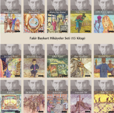 Fakir Baykurt Hikâyeler Seti (15 Kitap) | Fakir Baykurt | Literatür Ya