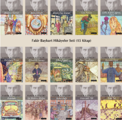 Fakir Baykurt Hikâyeler Seti (15 Kitap) | Fakir Baykurt | Literatür Ya