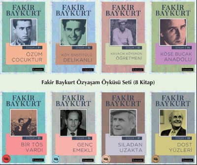 Fakir Baykurt Özyaşam Öyküsü Seti (8 Kitap Takım) | Fakir Baykurt | Li