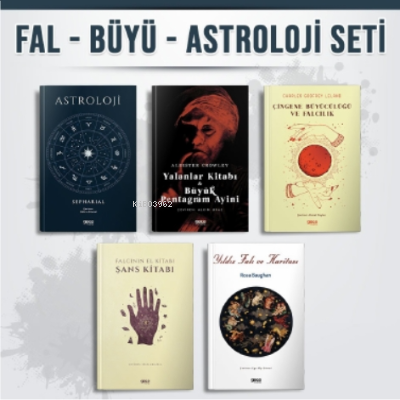 Fal Büyü Astroloji Seti | Rosa Baughan | Gece Kitaplığı Yayınları