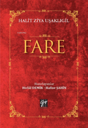 Fare | Halit Ziya Uşaklıgil | Gazi Kitabevi