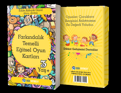 Farkındalık Temelli Eğitsel Oyun Kartları;3 Yaş + | Edife Akbıyık Güro