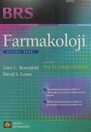 Farmakoloji; BRS | David S. Loose | İstanbul Tıp Kitabevi