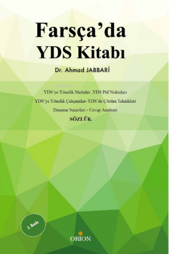 Farsça’da YDS Kitabı | Ahmad Jabbari | Orion Kitabevi