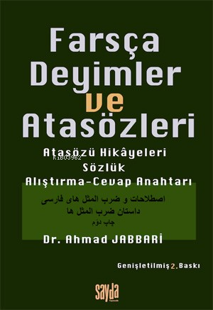 Farsça Deyimler Ve Atasözleri | Hamid Musaddik | Sayda Yayınları - Aka