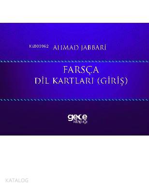 Farsça Dil Kartları (Giriş) | Ahmad Jabbari | Gece Kitaplığı Yayınları