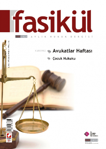 Fasikül Aylık Hukuk Dergisi – 2010 Yılı Abonelik | Cemre Kocaçimen | S