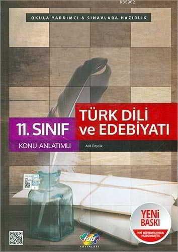 FDD Yayınları 11. Sınıf Türk Dili ve Edebiyatı Konu Anlatımlı FDD | | 