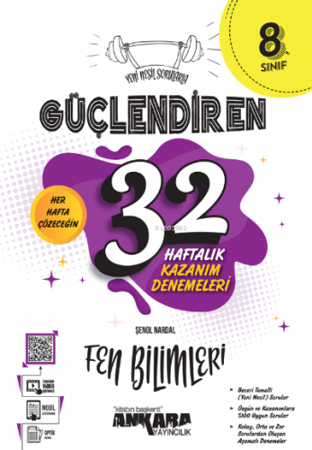 Fen Bilimleri 32 Hafta | Şenol Nardal | Ankara Yayıncılık (Hazırlık)