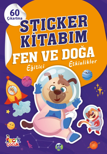 Fen ve Doğa - Sticker Kitabım | Tuba Öztürk | Bcrk Çocuk Yayınları