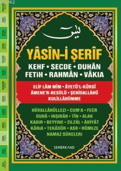 Fihristli Yasin-i Şerif (Cami Boy-Ciltli); Kur'an-ı Kerim'den Sureler 