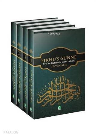 Fıkhu's Sünne (2 Cilt); Ayet ve Hadislerle İslam Hukuku | Seyyid Sabık